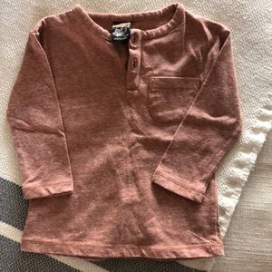 🌊 First Wave Henley Long Sleeve Shirt 🌊